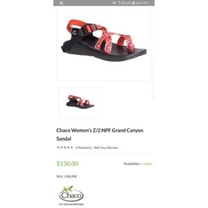 Limited edition women's chacos